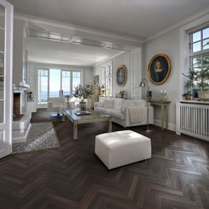 Kahrs Engineered Studio Herringbone Smoked Oiled 11x70x490mm