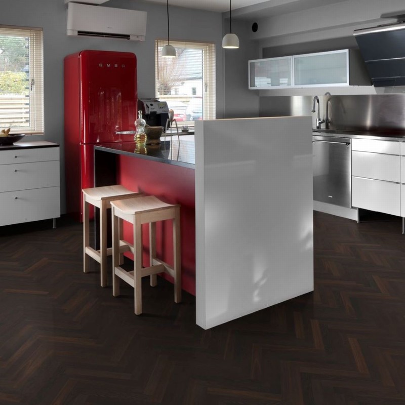 Kahrs Engineered Studio Herringbone Smoked Oiled 11x70x490mm - Image 3