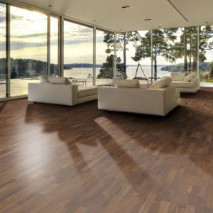 Kahrs American Walnut Montreal Satin Lacquered 15x200mm