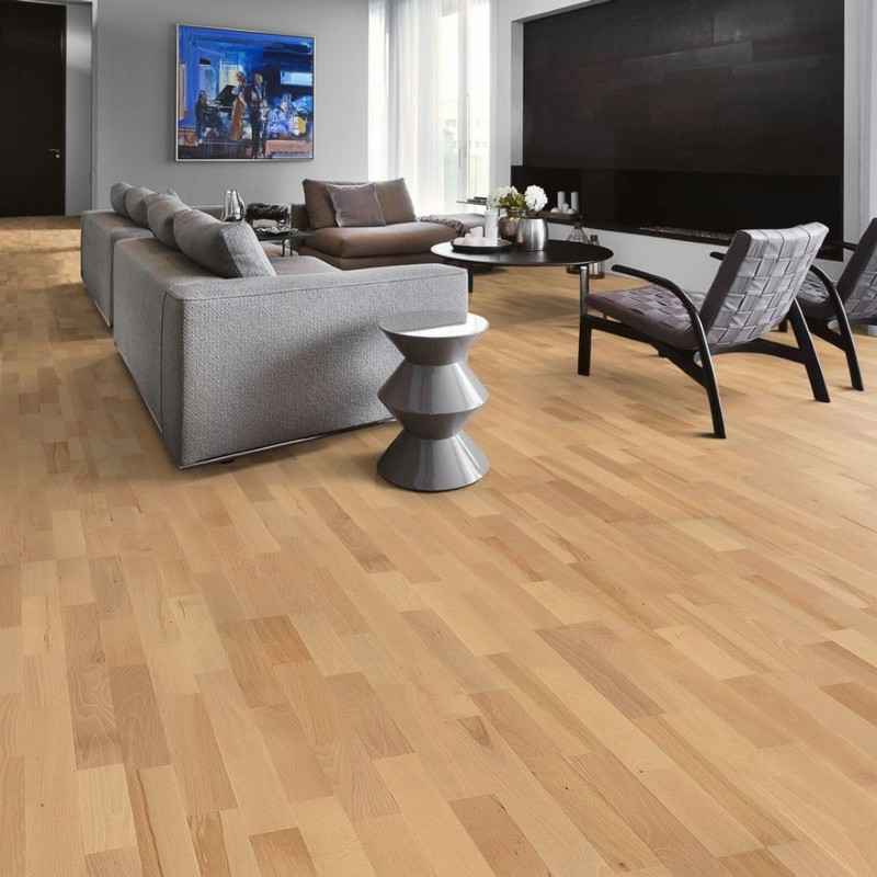 Kahrs Engineered Nordic Beech Viborg Satin Lacquered 15x200mm - Image 3
