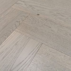 YNDE Engineered Herringbone Grey Brushed Oiled Click14x150x600mm