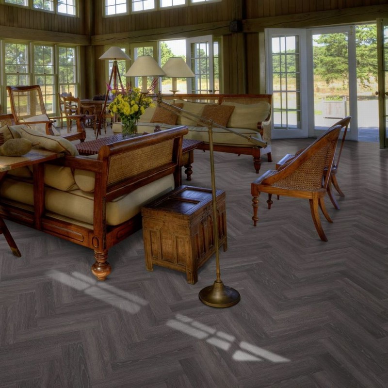 KAHRS LVT CALDER ELEGANT HERRINGBONE GLUE 2.5x102x457mm - Image 5