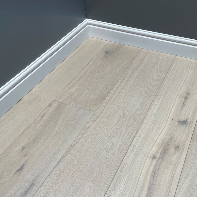 Twen Oak CW05 Brushed White UV Lacquered 15x190mm - Image 2