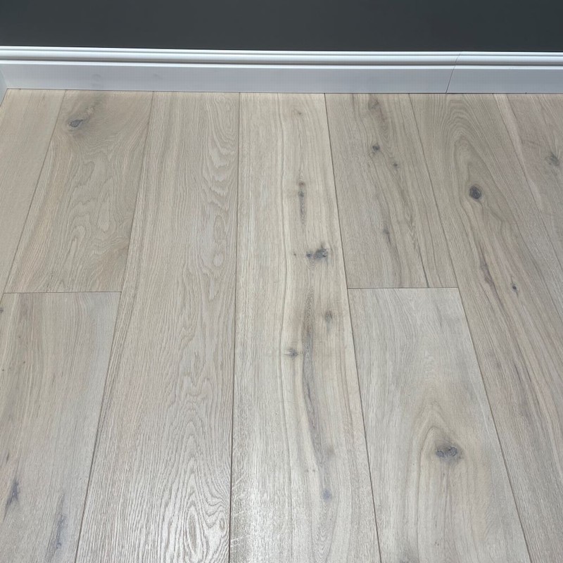 Twen Oak CW05 Brushed White UV Lacquered 15x190mm