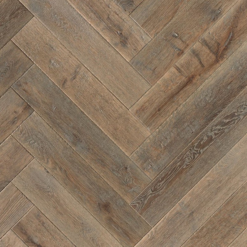 Lamett Engineered Herringbone Farm Old Church Oiled 15x125x625mm - Image 7