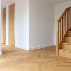 Lalegno Engineered Herringbone Oiled 11/4x70x490mm