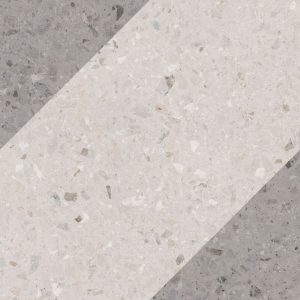 JTT Terrazzo Glaze Porcelain Tile Cloud Parallel 185x185x10mm