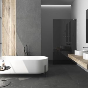 JTT Royal Porcelain Tile Charcoal Textured 1200x1200x9mm