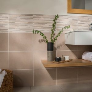 JTT Urban Glaze Porcelain Wall Tile Latte Matt 360x275x8mm