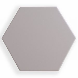 JTT Flare Glaze Ceramic Wall Tile Steel S Hex 150x173x6.5mm
