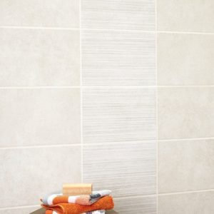 JTT Naples Glaze Ceramic Wall Tile Icecap Gloss 300x200x8mm