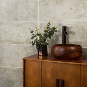 JTT Mayfair Glaze Ceramic Wall Tile Beige Gloss 600x300x10mm