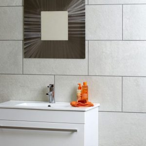 JTT Nile Glaze Ceramic Wall Tile Quartz Natural 600x300x10mm