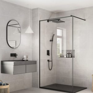 JTT Orlando Glaze Ceramic Wall Tile Pebble Matt 600x300x10mm