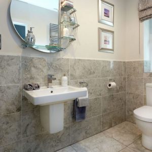 JTT Domme Glaze Ceramic Wall Tile Bronze 600x300x10mm