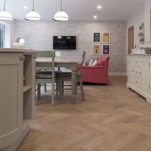 V4 Engineered Herringbone Zigzag Nordic Beach Oil 15x90x360mm