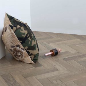 V4 Engineered Herringbone Zigzag Smoked White Oil 15x90x360mm