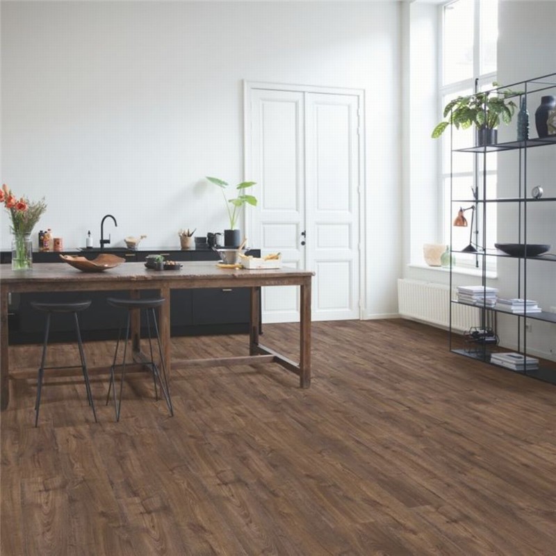 QS ALPHA AUTUMN OAK CHOCOLATE CLICK 5x209x1494mm - Image 3