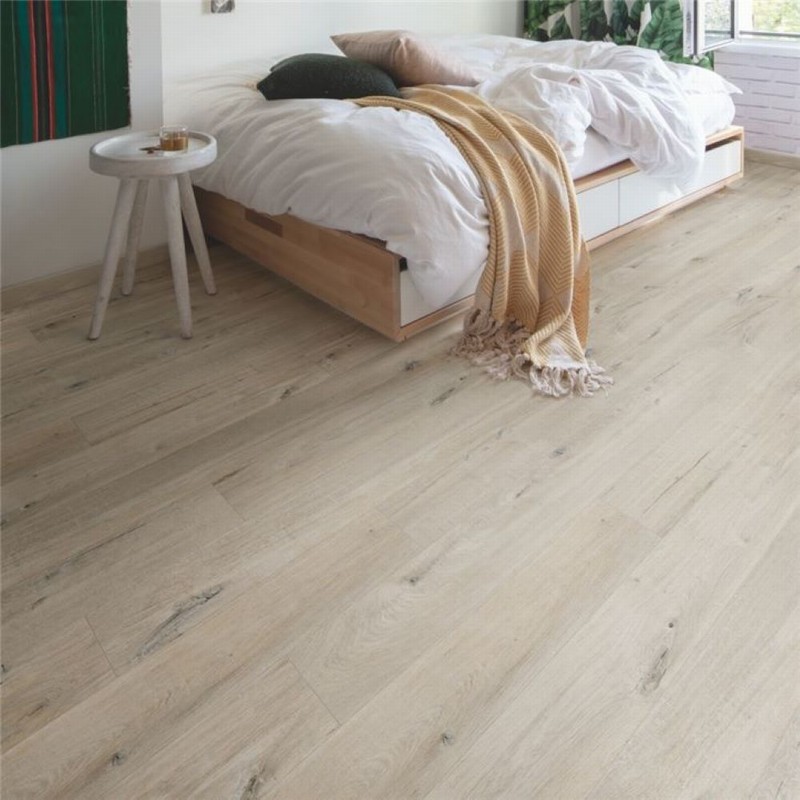 QUICK STEP ALPHA COTTON OAK WHITE BLUSH CLICK 5x808x1270mm - Image 3
