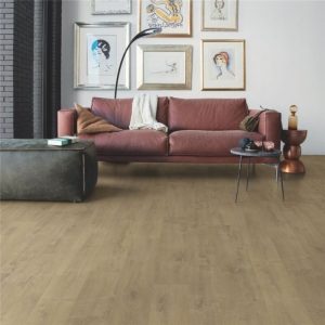 QUICK STEP LVT BALANCE VELVET OAK SAND RIGID CLICK+ 5x189x1251mm