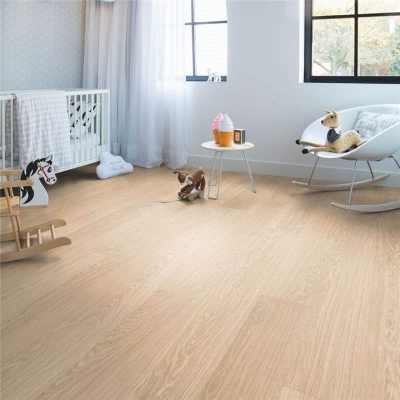 QUICK STEP LVT PULSE PURE BLUSH OAK MATT CLICK+ 4.5x210x1510mm - Image 3