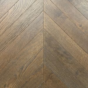 Xylo Chevron Soho Dark Mocha Brushed UV Oiled 14x90x540mm