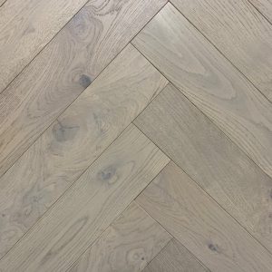 Xylo Herringbon St James Mushroom Grey Lacquered 14x125x625mm