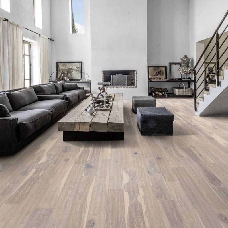 Kahrs Engineered Rugged Moon Oak Oiled Hand Scraped 10x125mm - Image 4