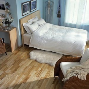 Kahrs Engineered Tres Ash Vaila Satin Lacquered 13x200mm