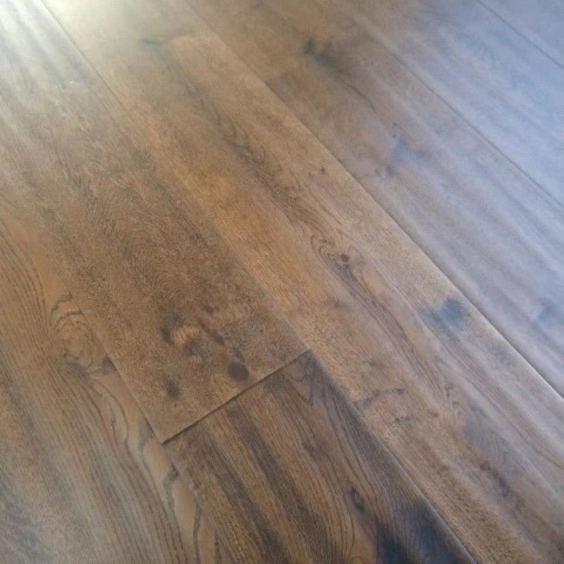 YNDE Engineered Coffee Hand Scraped Oak 20x190mm