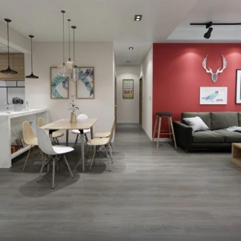 YNDE WPC Smoked Grey 6.5mm Planks - Image 2