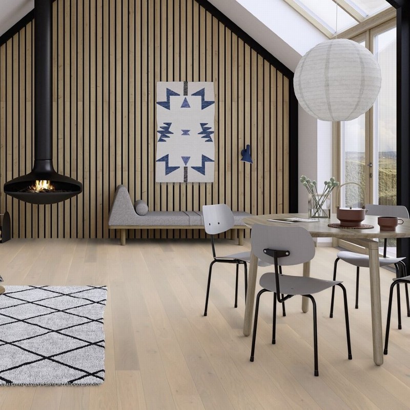 Boen Engineered Oak Warm Cotton Live Lacquered Click 14x138mm - Image 2