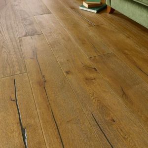 Naturecraft Engineered Oak Golden Distressed 15x220mm