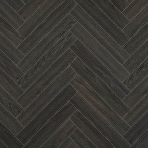 XYLO LAMINATE HERRINGBONE CHARME BLACK CLICK 8x84mm