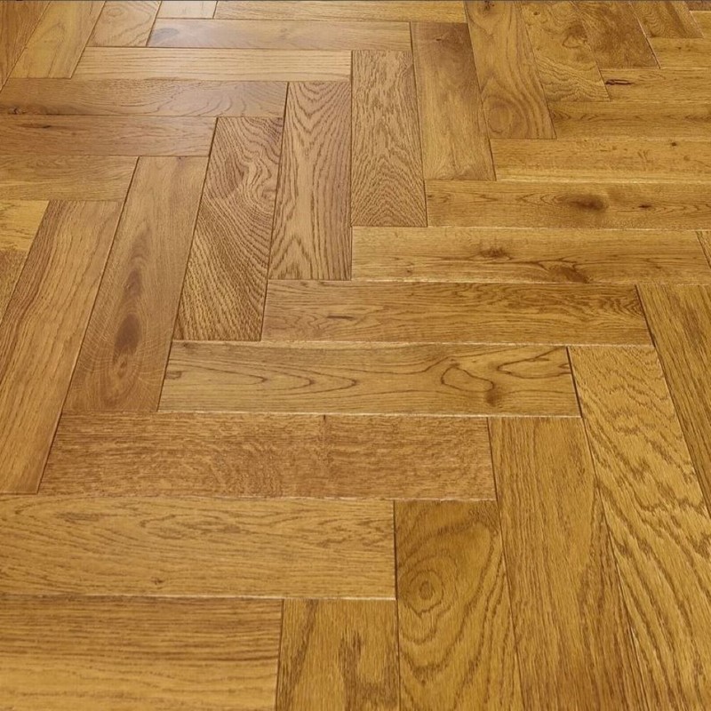 Naturecraft Herringbone Light Golden Lacquered 15x90x400mm - Image 2