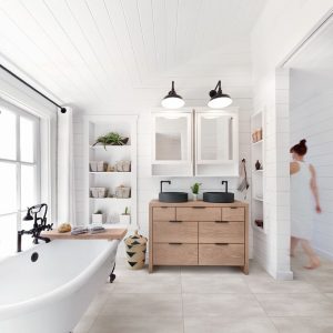 LAMETT LUXURY VINYL TILES CALDERA SEASALT CLICK 5x615x615mm