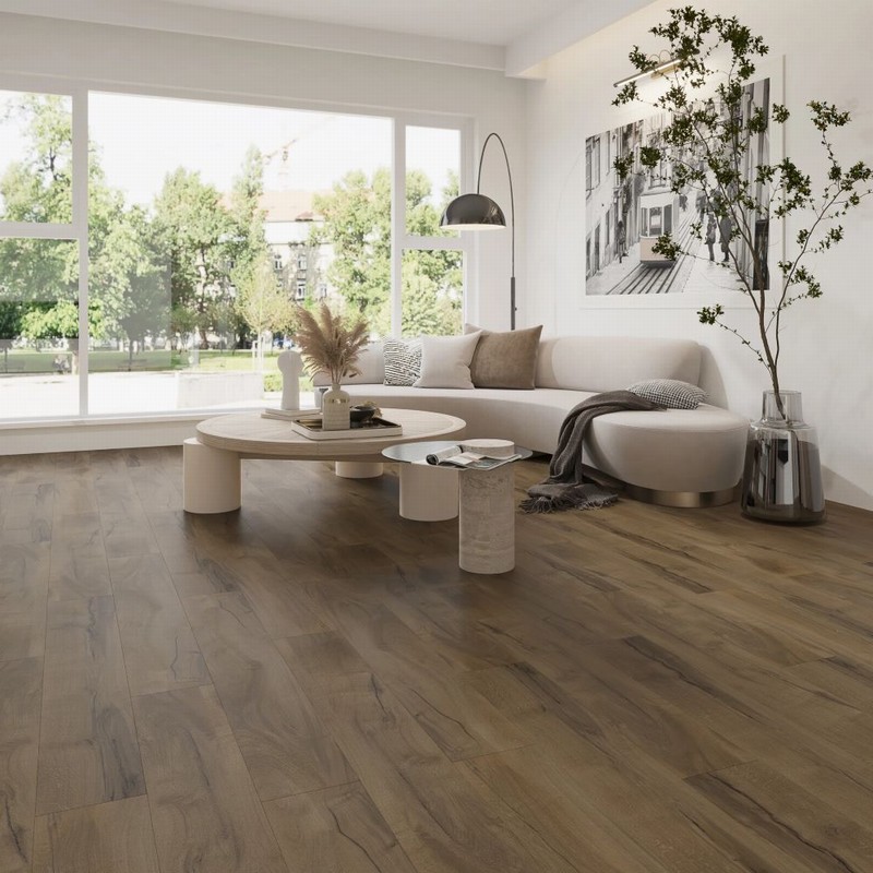 YNDE SPC ECO LINE HICKORY BROWN 5G BiU 5.2/0.3x181x1220mm