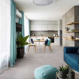 LAMETT LVT CALDERA MARMO GRIGIO CLICK 6.5x615x1230mm