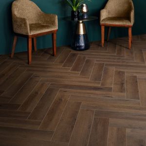 LAMETT HERRINGBONE YUKON TAN CLICK 4x123x615mm